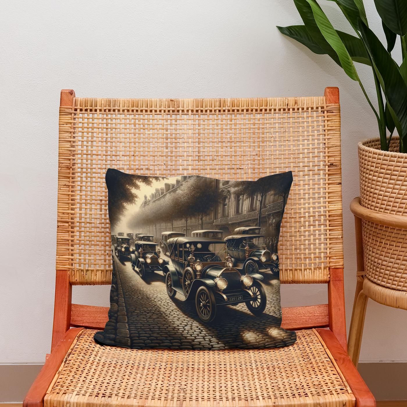 Timeless Elegance Parade Cotton Cushion