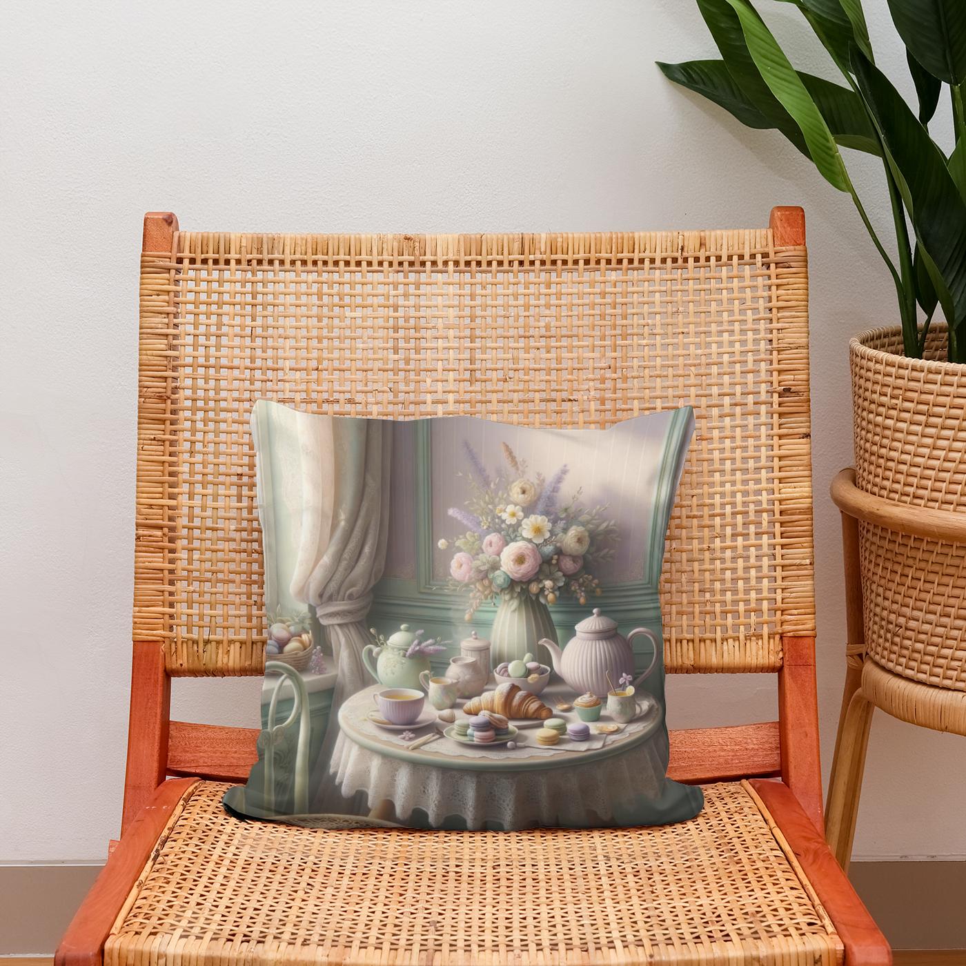 Morning Whimsy Nook Cotton Cushion