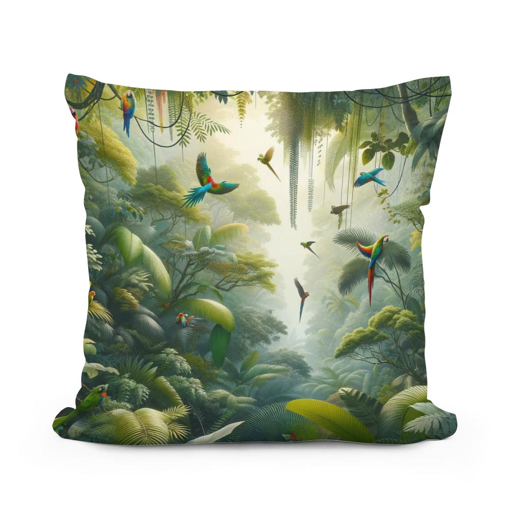 Enchanted Glade Cotton Cushion