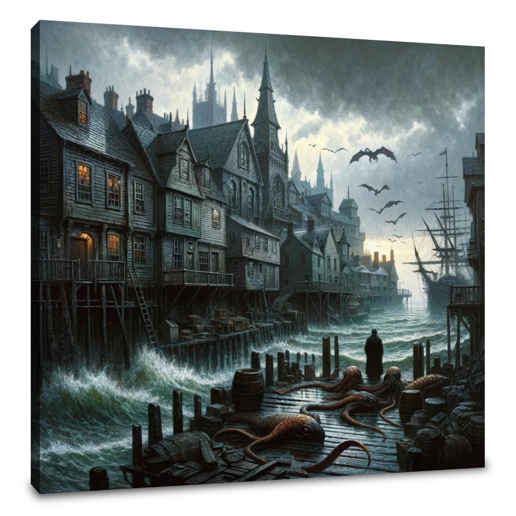 The Shadow Over Innsmouth Canvas