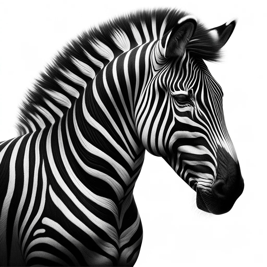 Zebra Essence Canvas