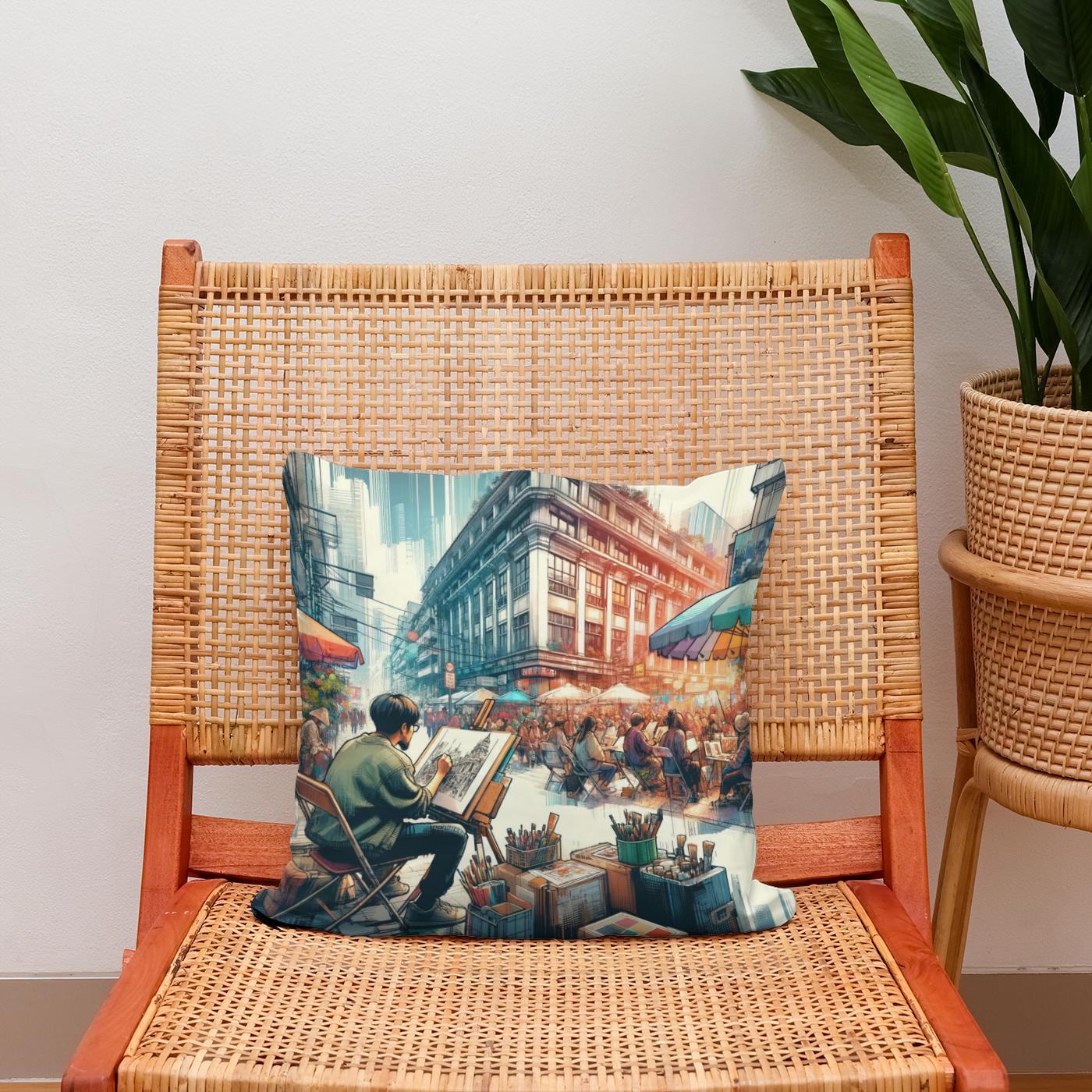 City Pulse Cotton Cushion