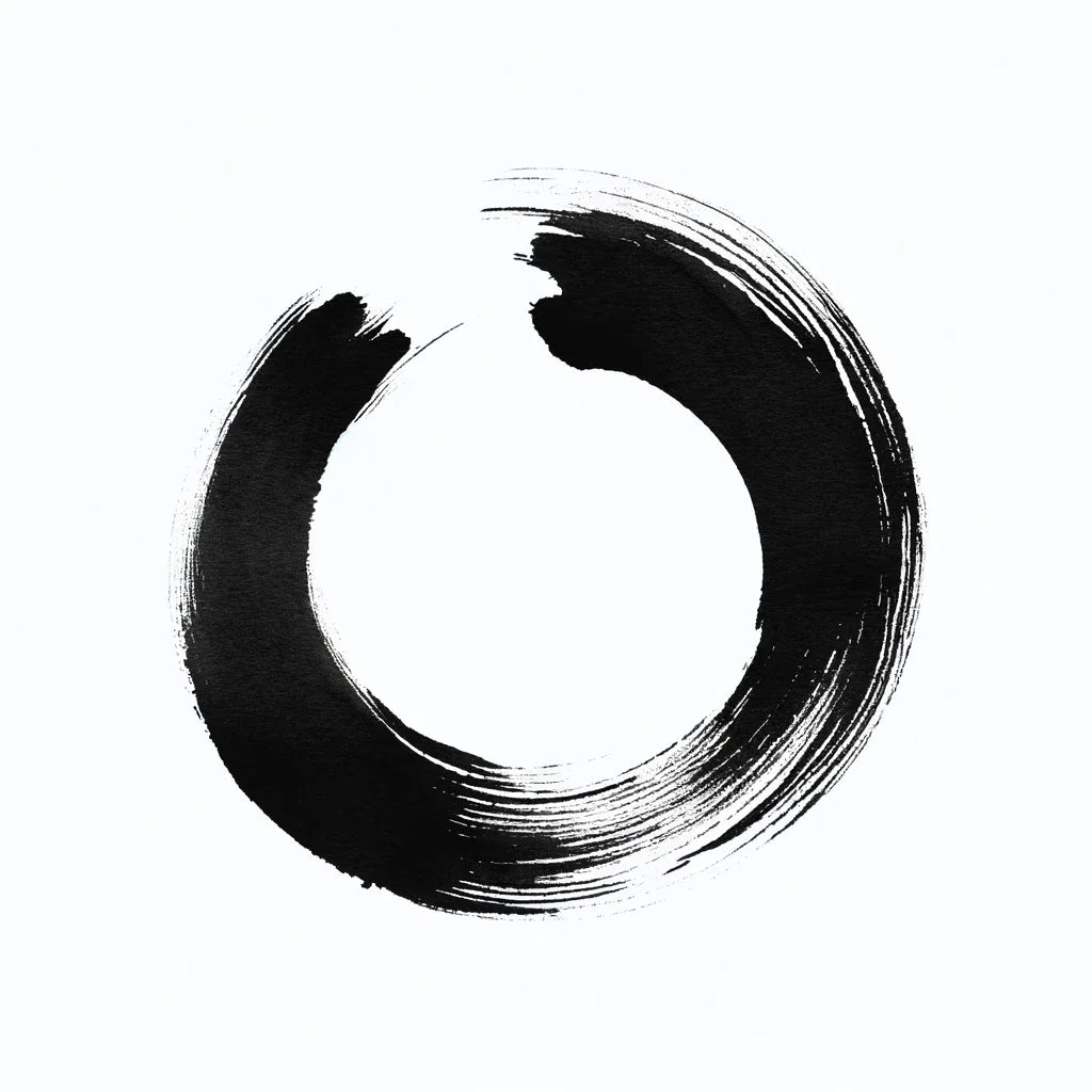 Zen Circle Minimalist Canvas
