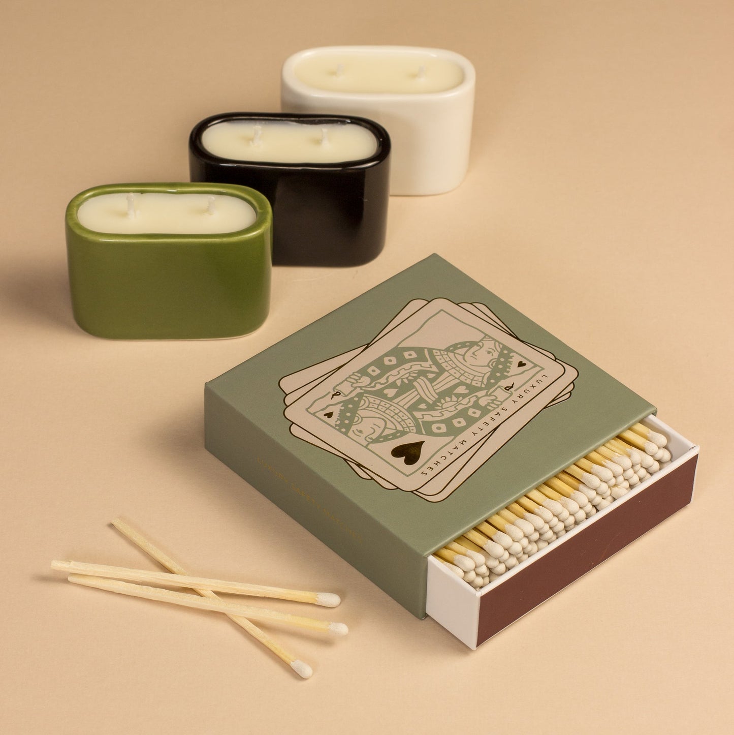 Queen of Hearts Luxury Matches