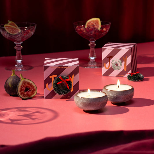 Sparkle Season: Joy Tea Lights (Box of 2) - Spiced Clementine