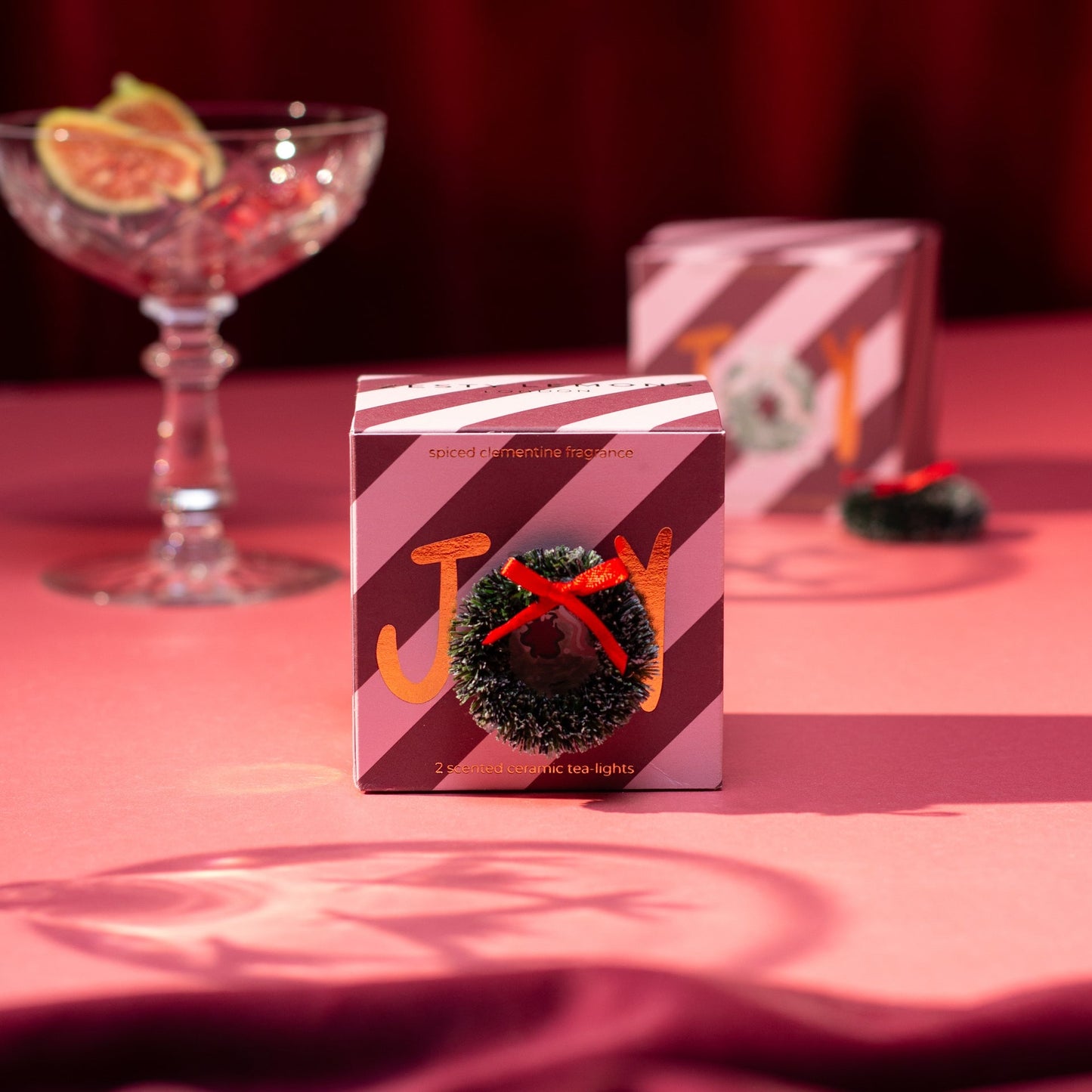 Sparkle Season: Joy Tea Lights (Box of 2) - Spiced Clementine