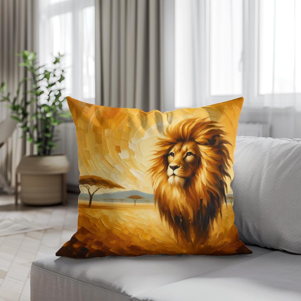 Serene Savannah King Cotton Cushion