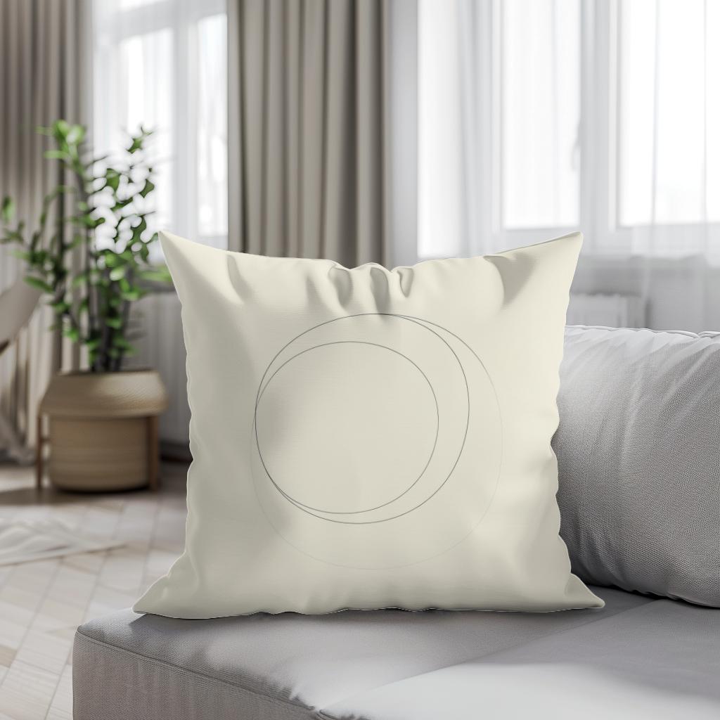 Elegant Simplicity Cotton Cushion