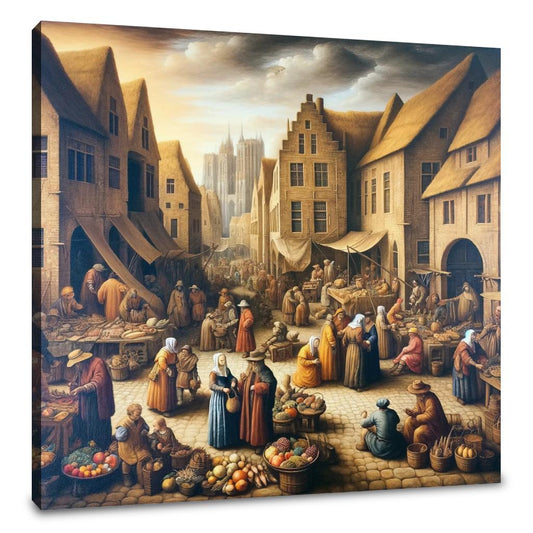 Market Day Canvas