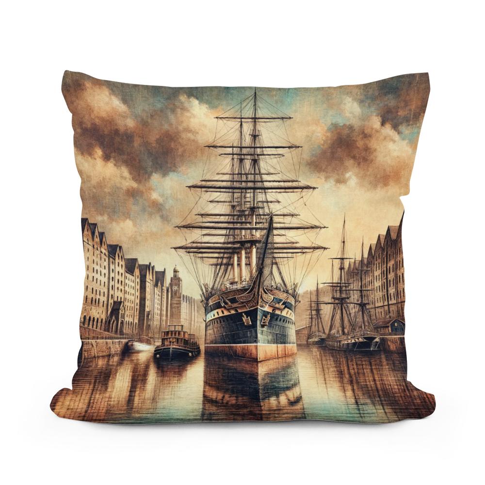 Bristol's Victorian Heritage Cotton Cushion