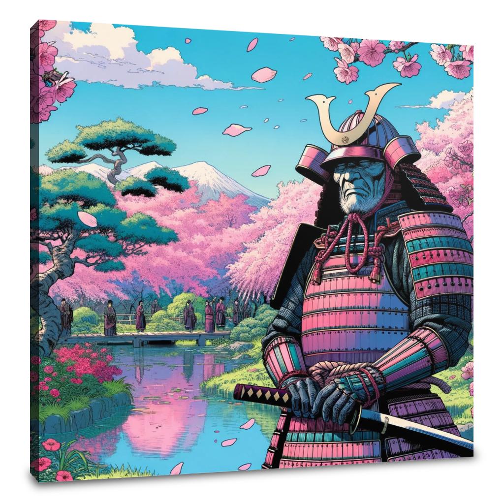 Blossom Warrior Canvas