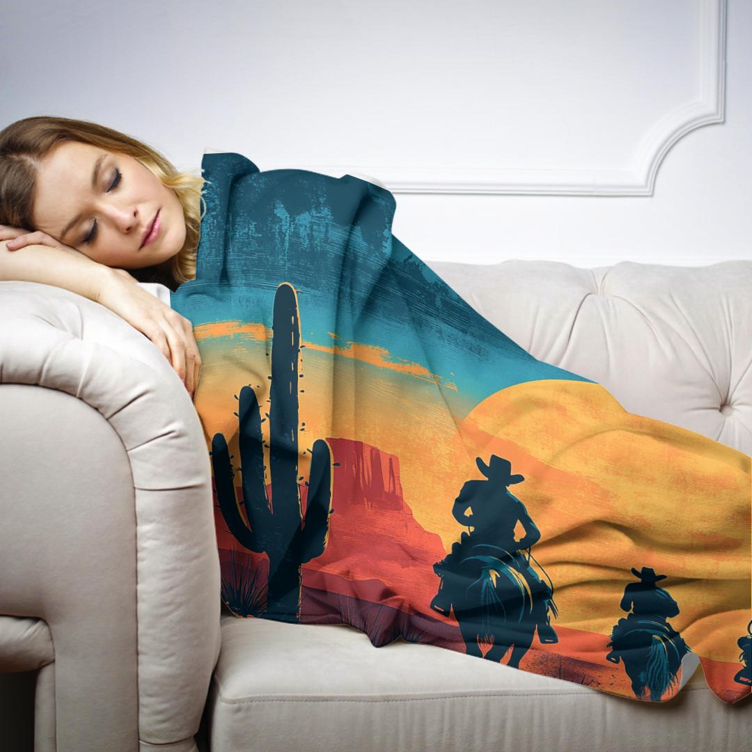 Cowboy Frontier Blanket