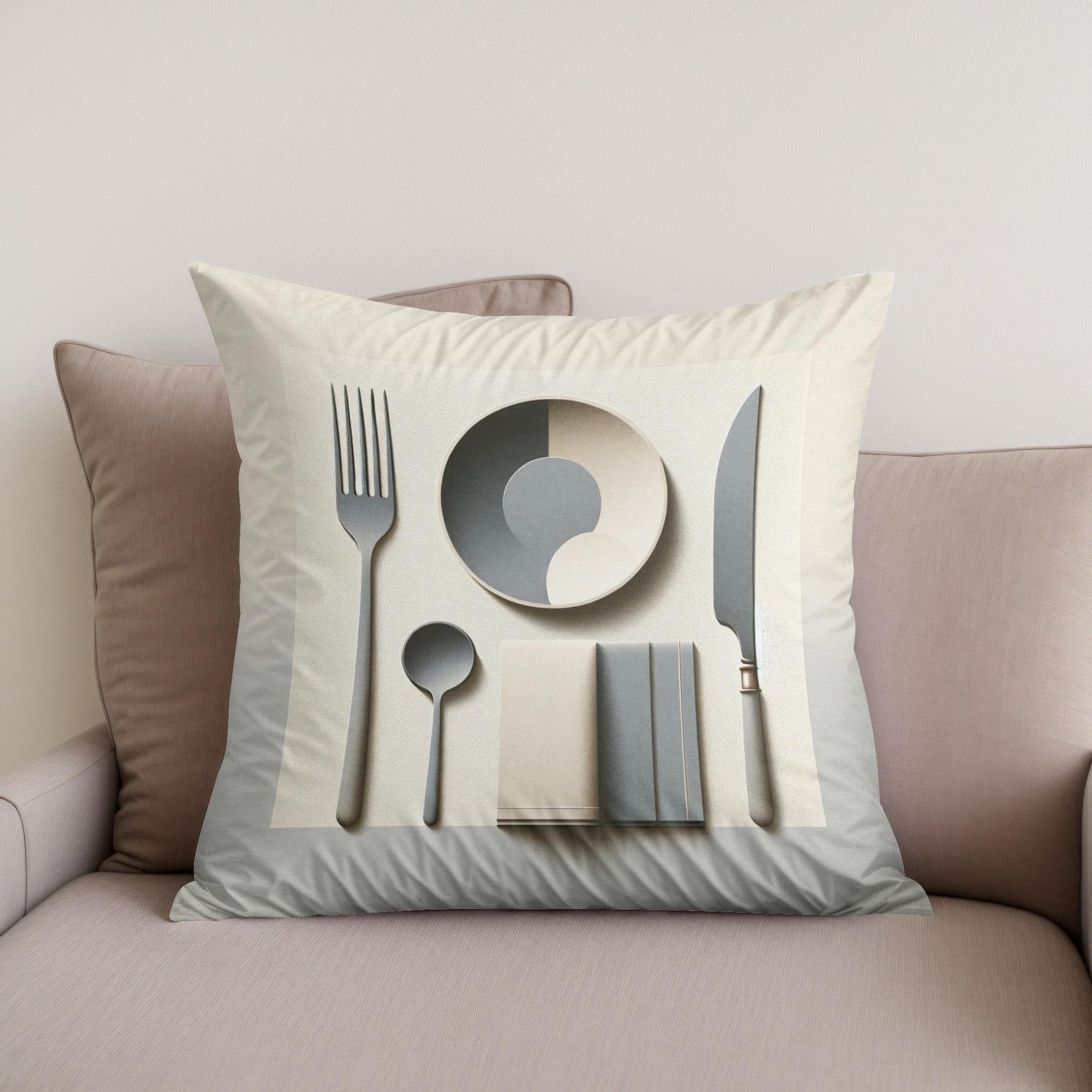 Elegant Feast Cotton Cushion