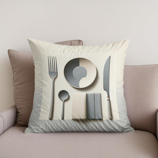 Elegant Feast Cotton Cushion
