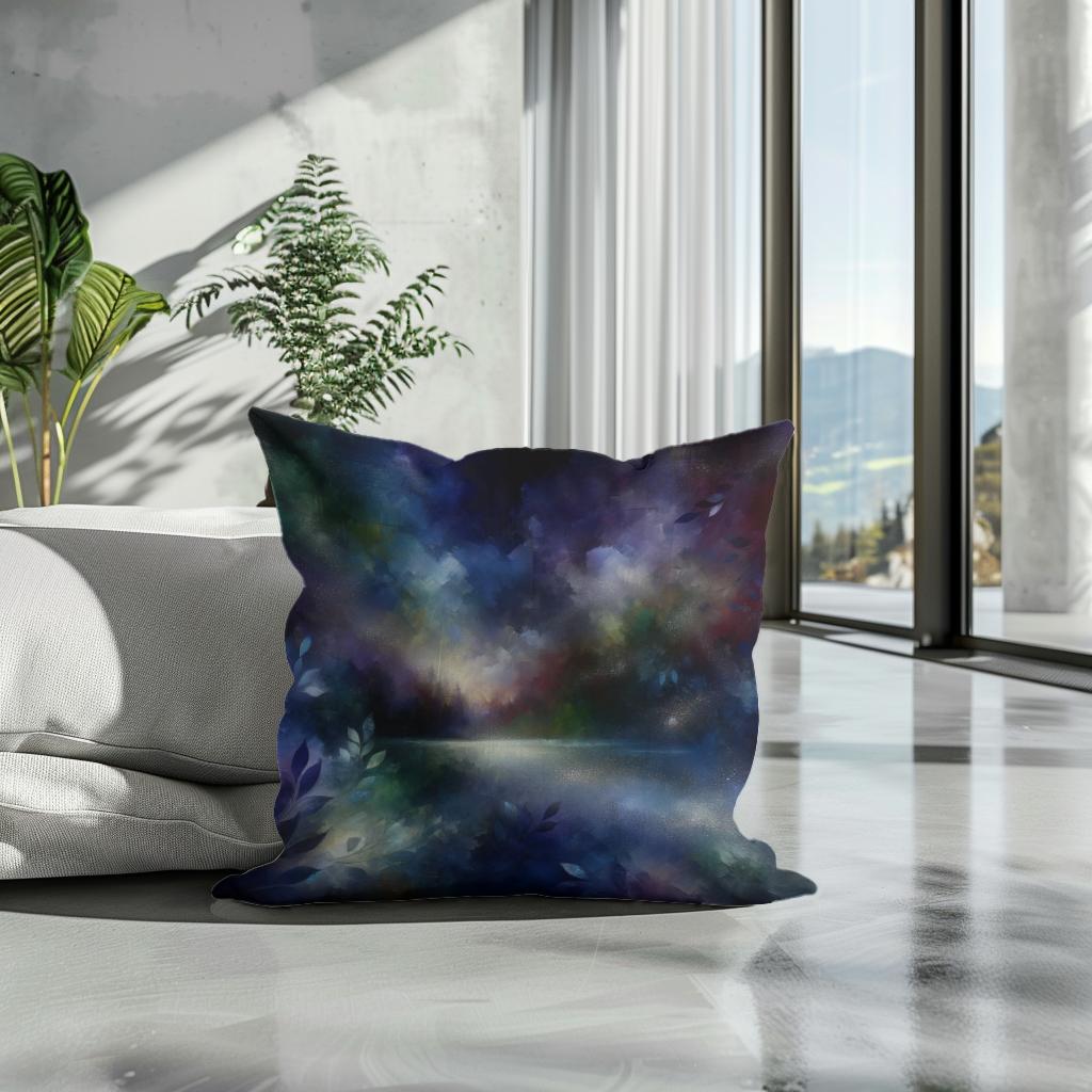 Nocturnal Whispers Cotton Cushion