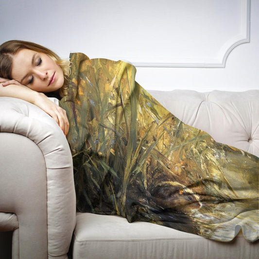 Water Vole Reverie Blanket