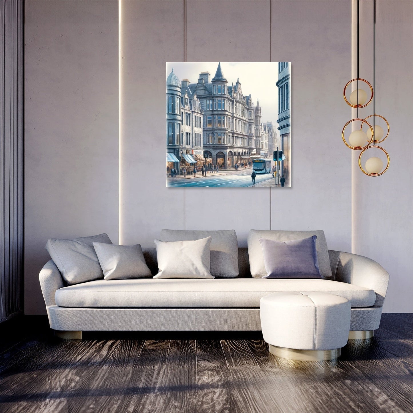 Union Street Aberdeen Canvas