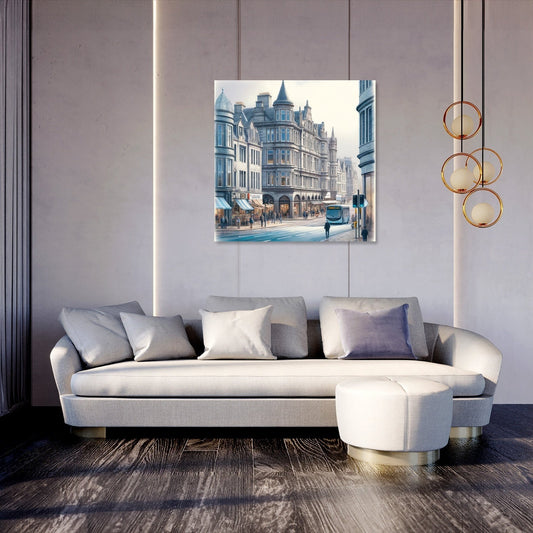 Union Street Aberdeen Canvas