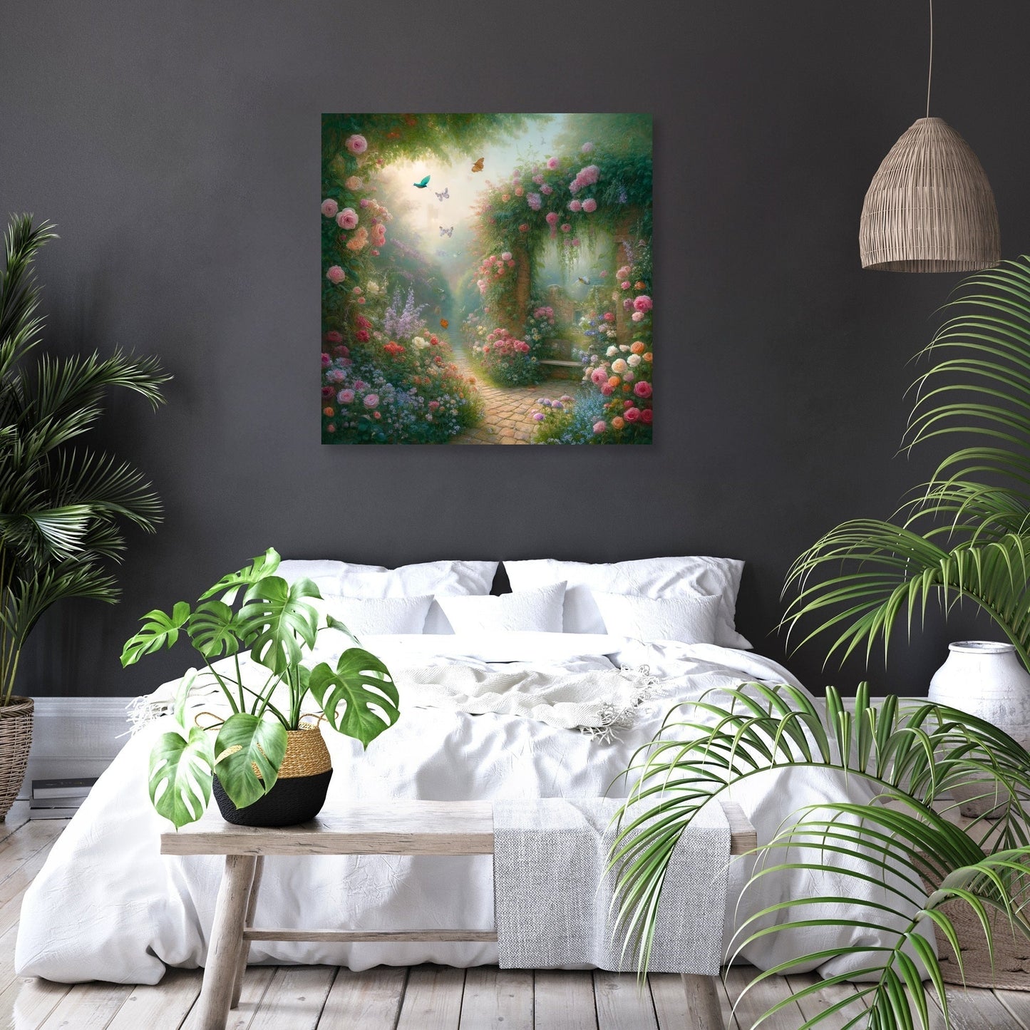 Secret Garden Retreat Canvas