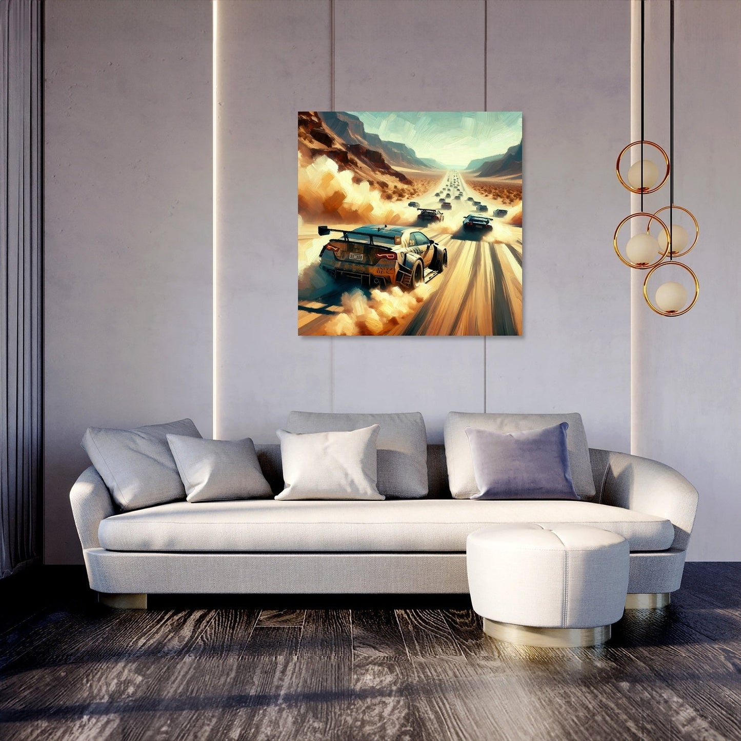 Desert Racer Canvas