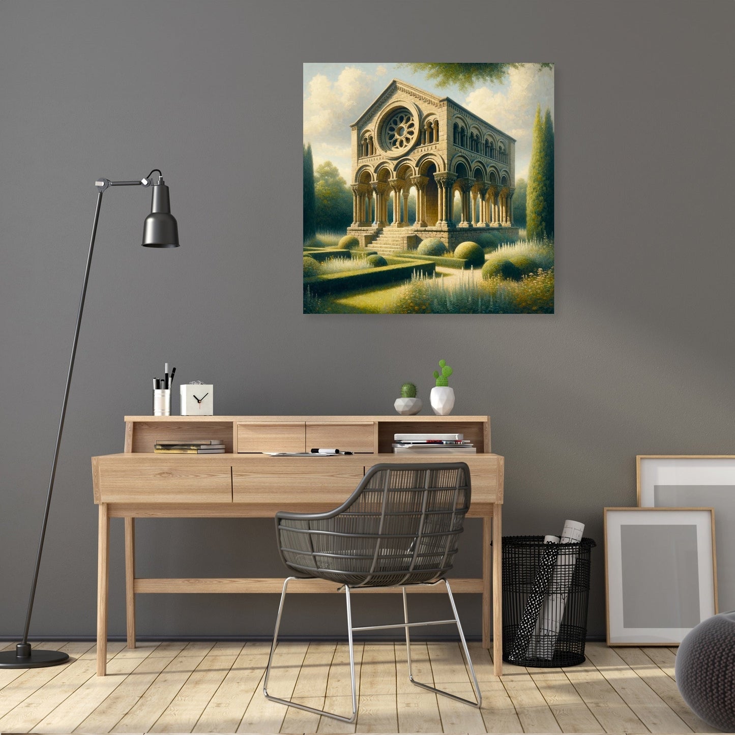 Romanesque Reverie Canvas