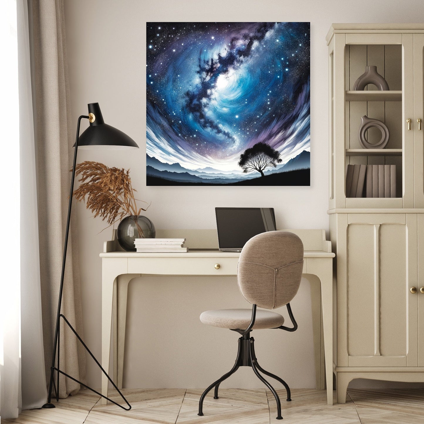 Starry Solitude Canvas