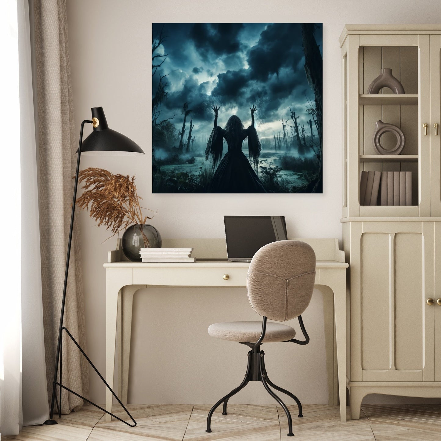 Swamp Witch's Spell Canvas