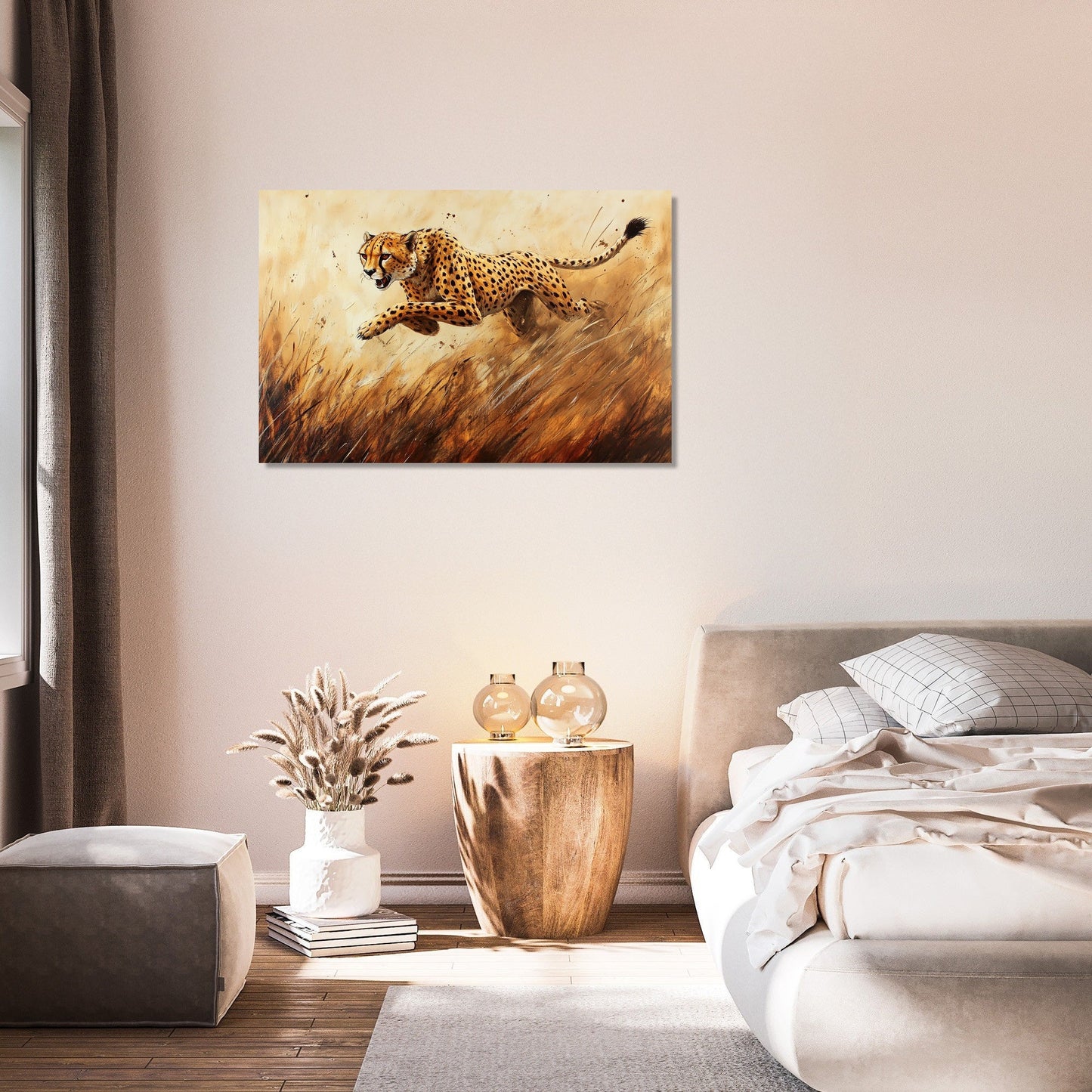 Cheetah's Pursuit Canvas