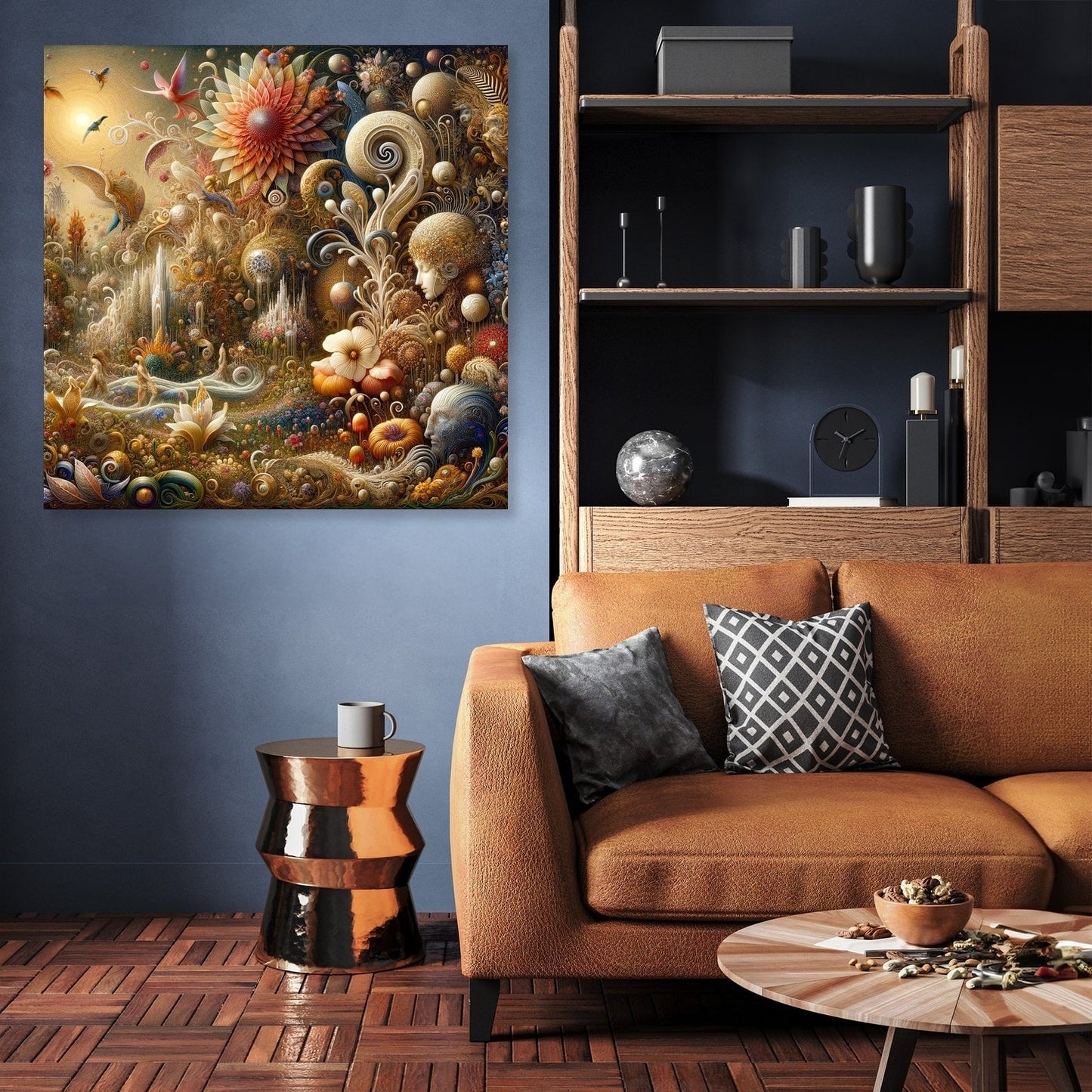 Mystical Garden Dream Canvas