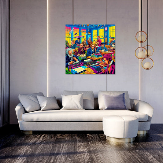 Literary Pop Canvas