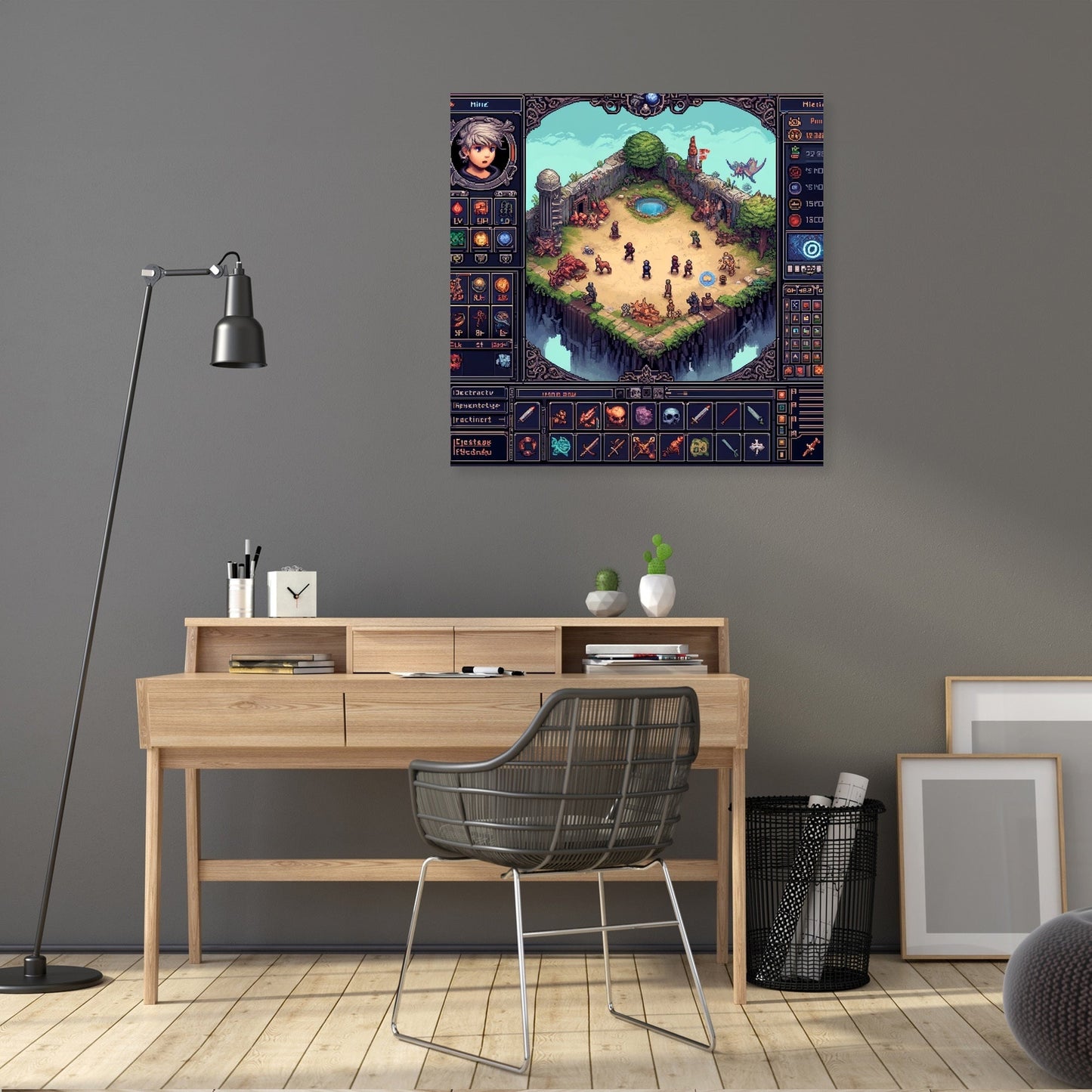 Pixel Quest Canvas