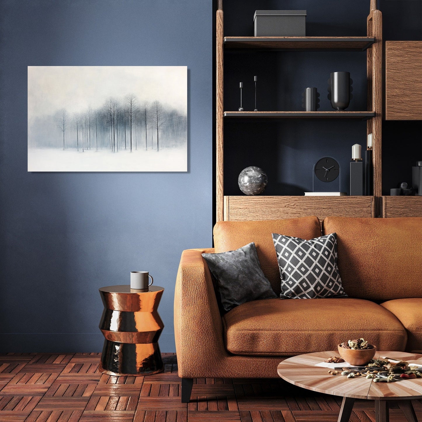 Misty Forest Canvas