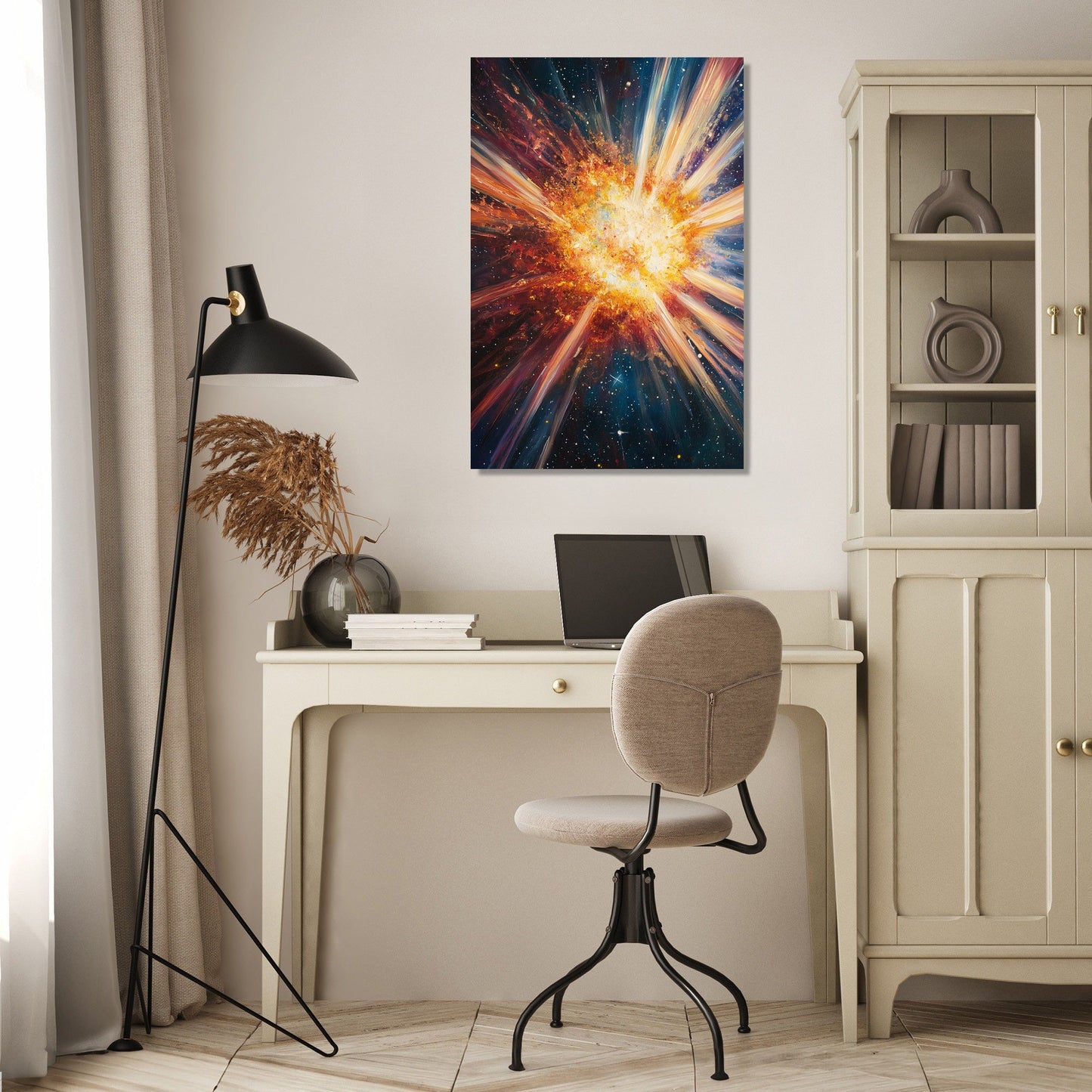 Supernova Burst Canvas