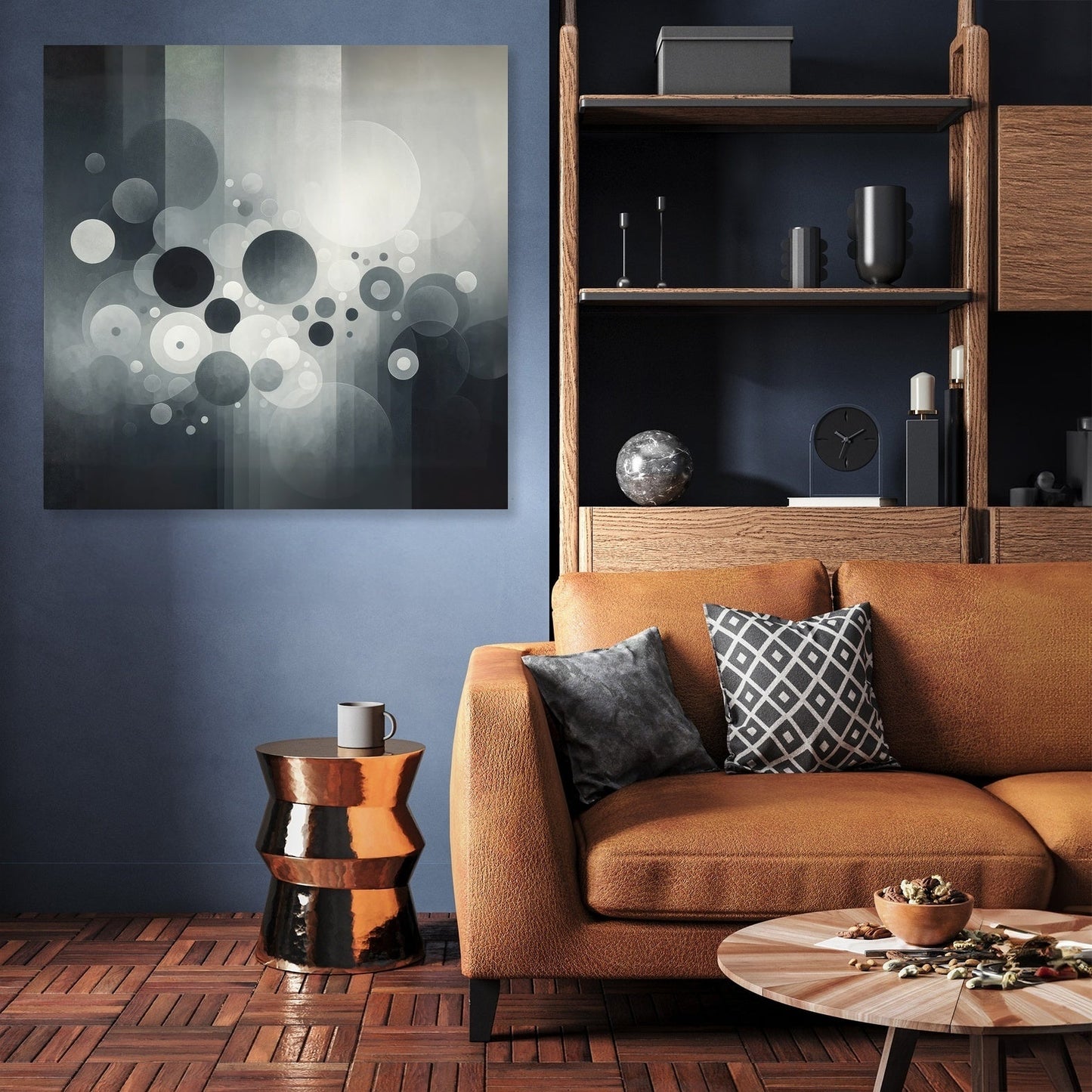 Serene Geometrics Canvas