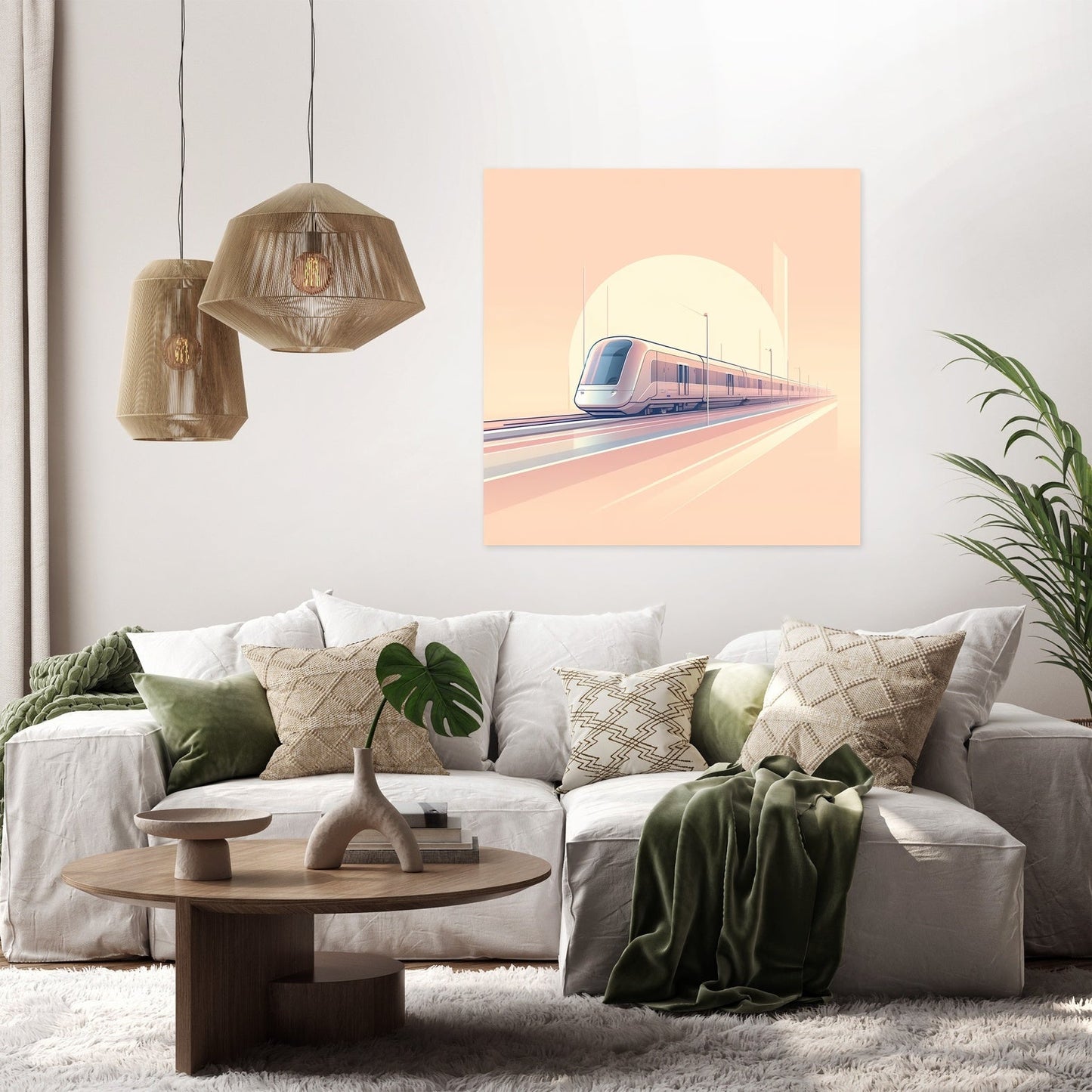 Tranquil Transit Canvas