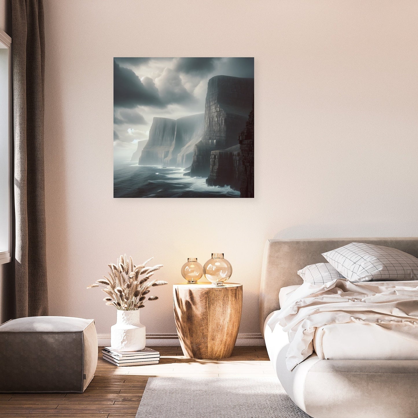 Coastal Cliffs Canvas