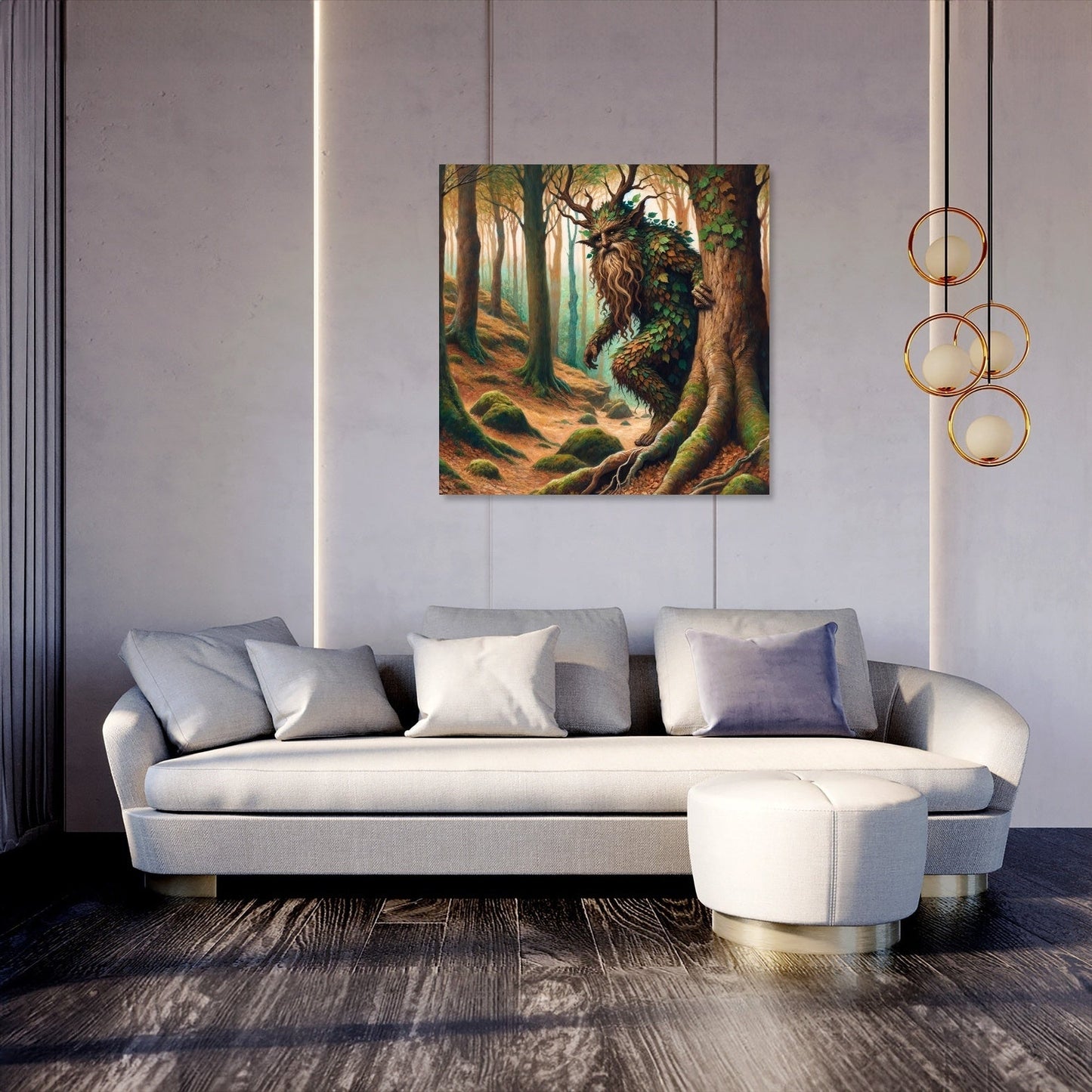 Guardian Spirit Leshy Canvas