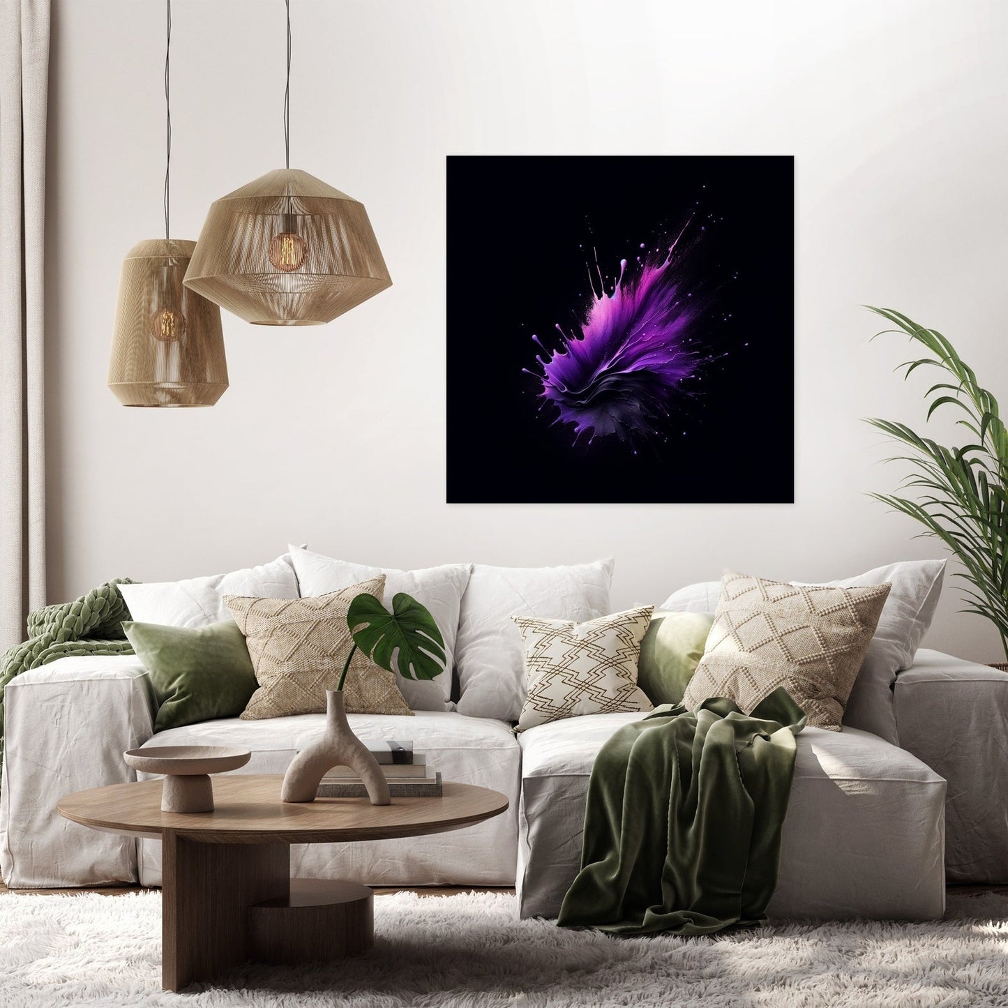 Purple Mystery Canvas