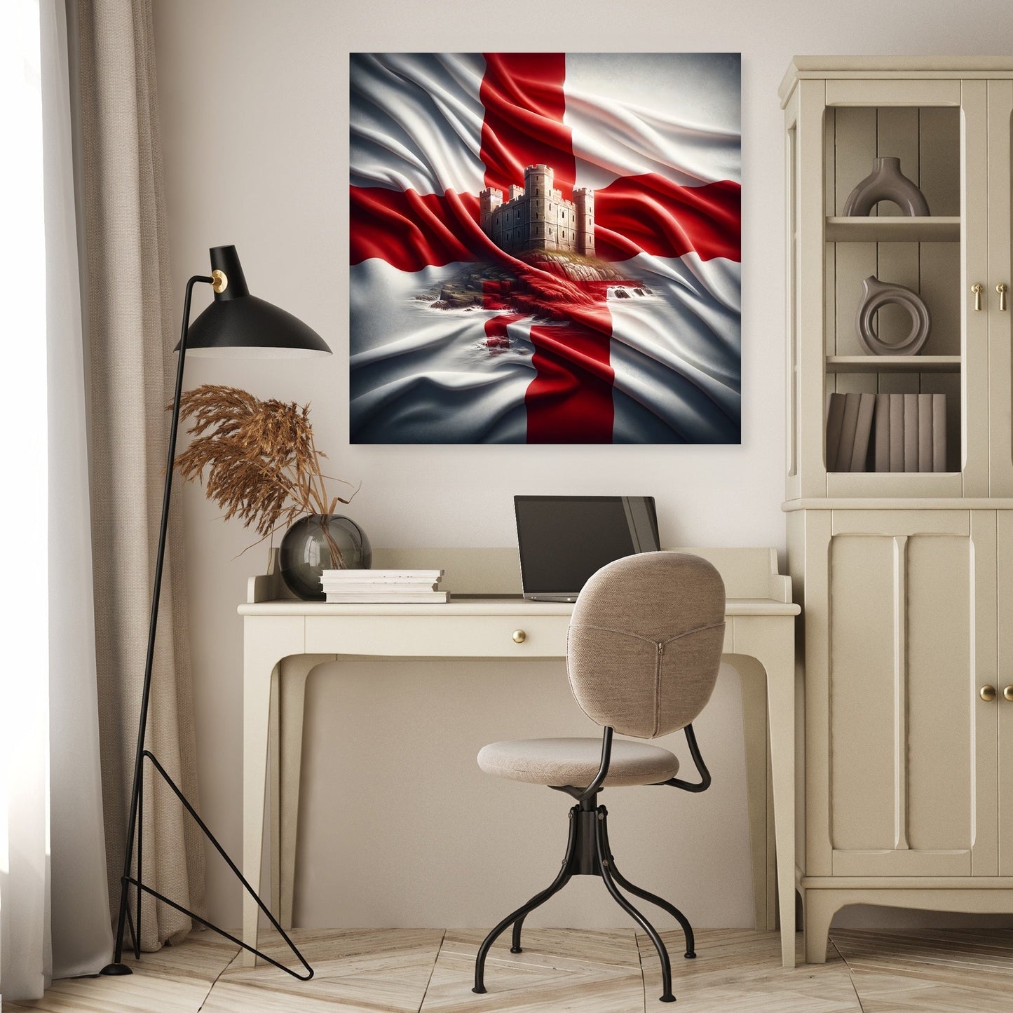 Fortress Cross Canvas
