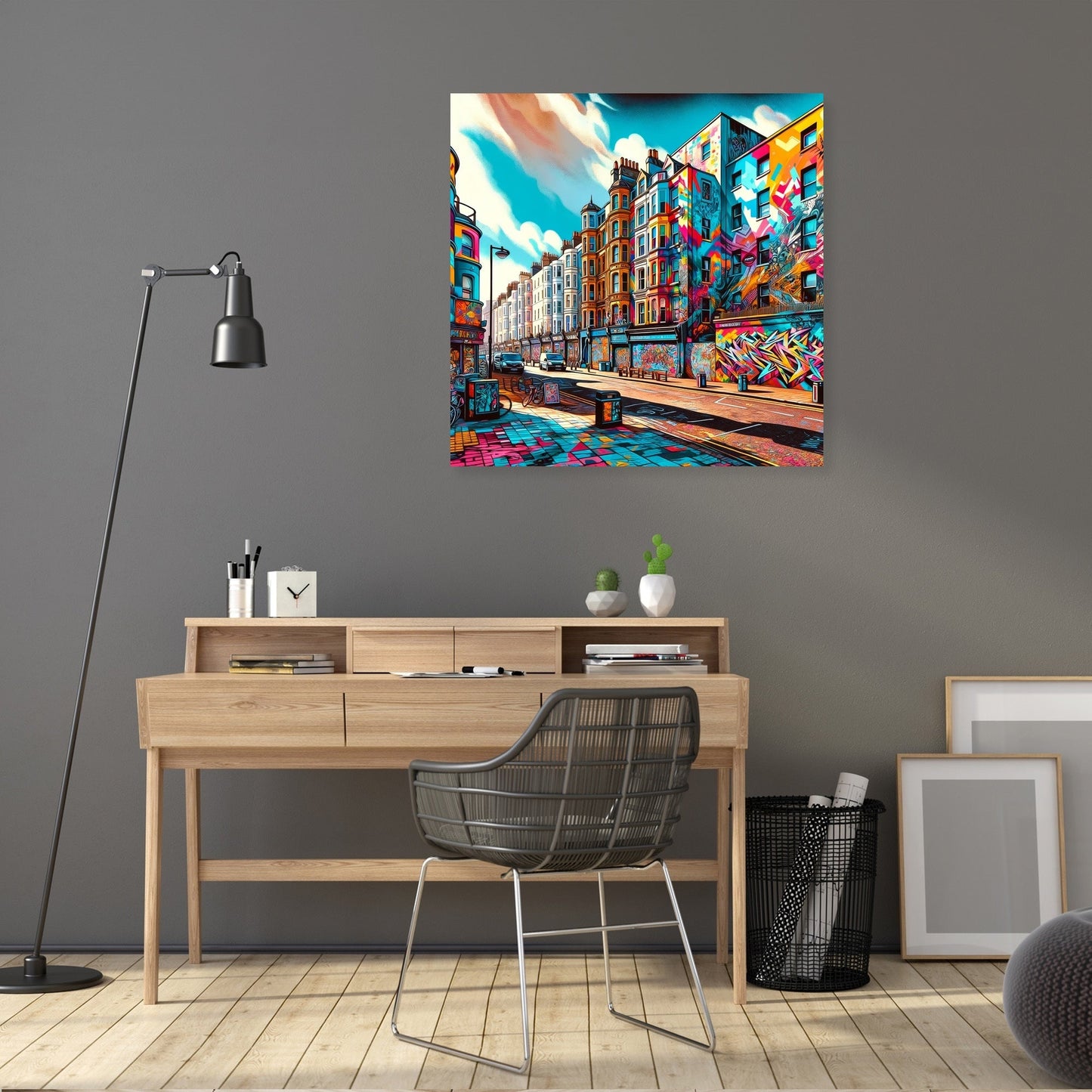 Brighton Street Art Canvas