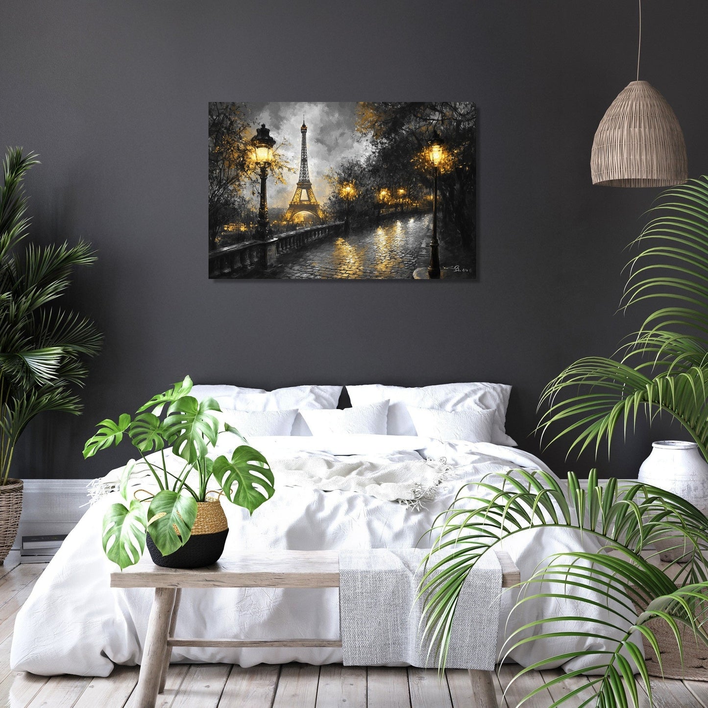Parisian Elegance Canvas