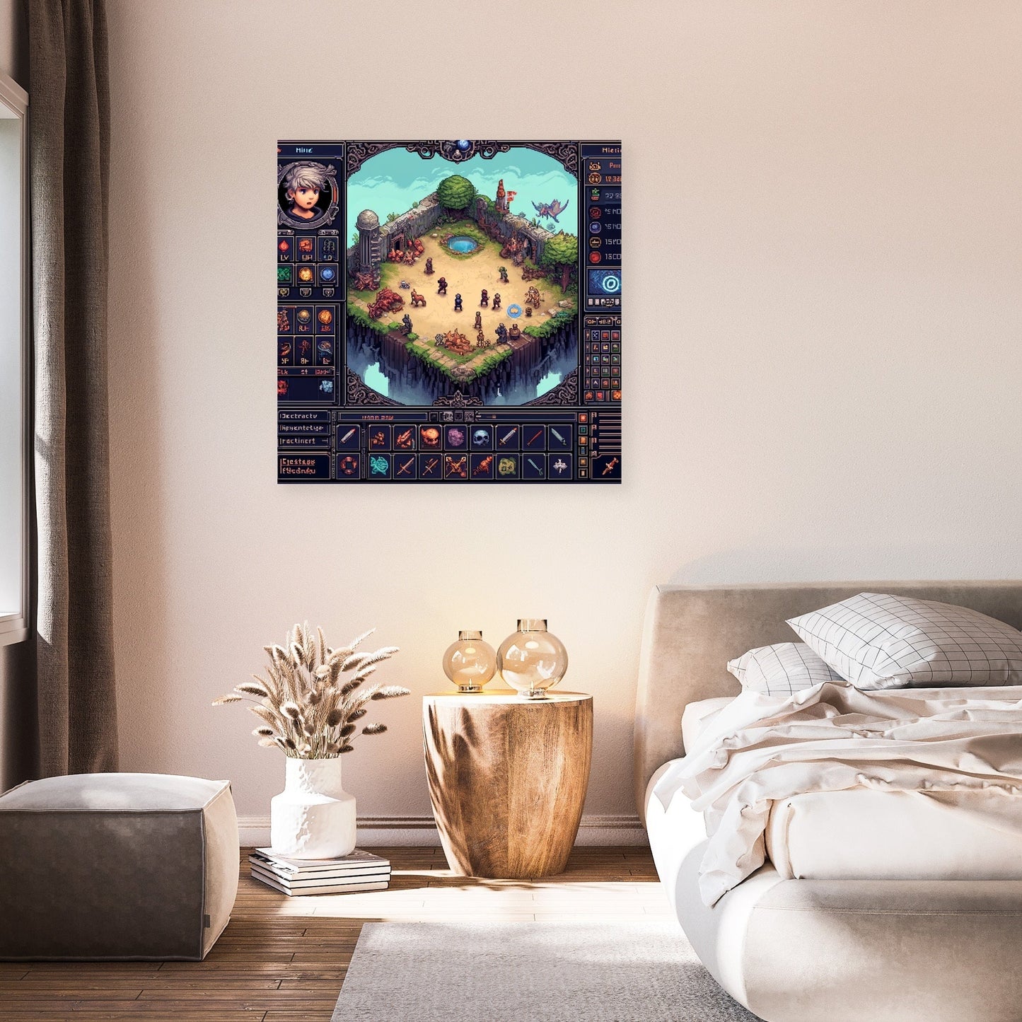 Pixel Quest Canvas