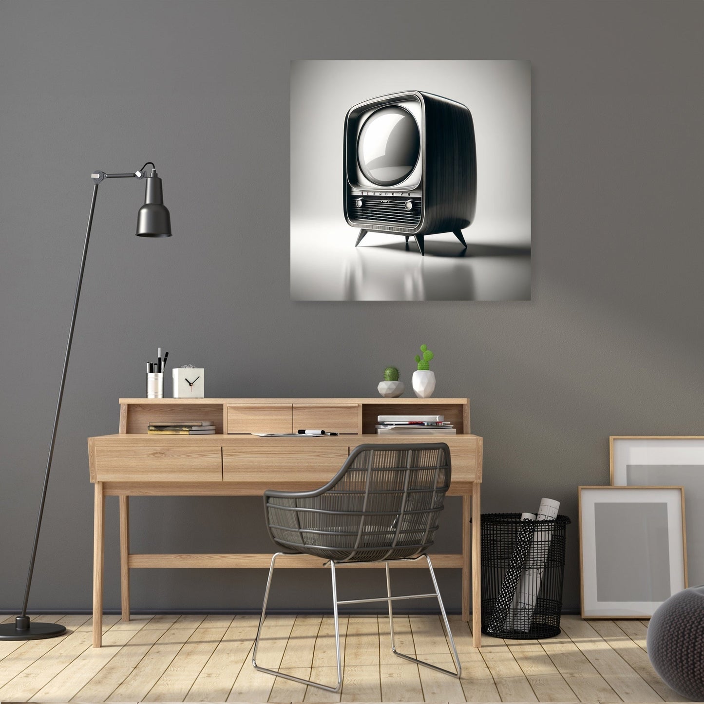 Classic TV Solitude Canvas