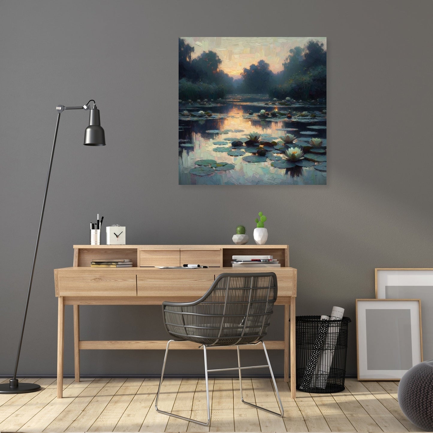 Evening Lilies Canvas