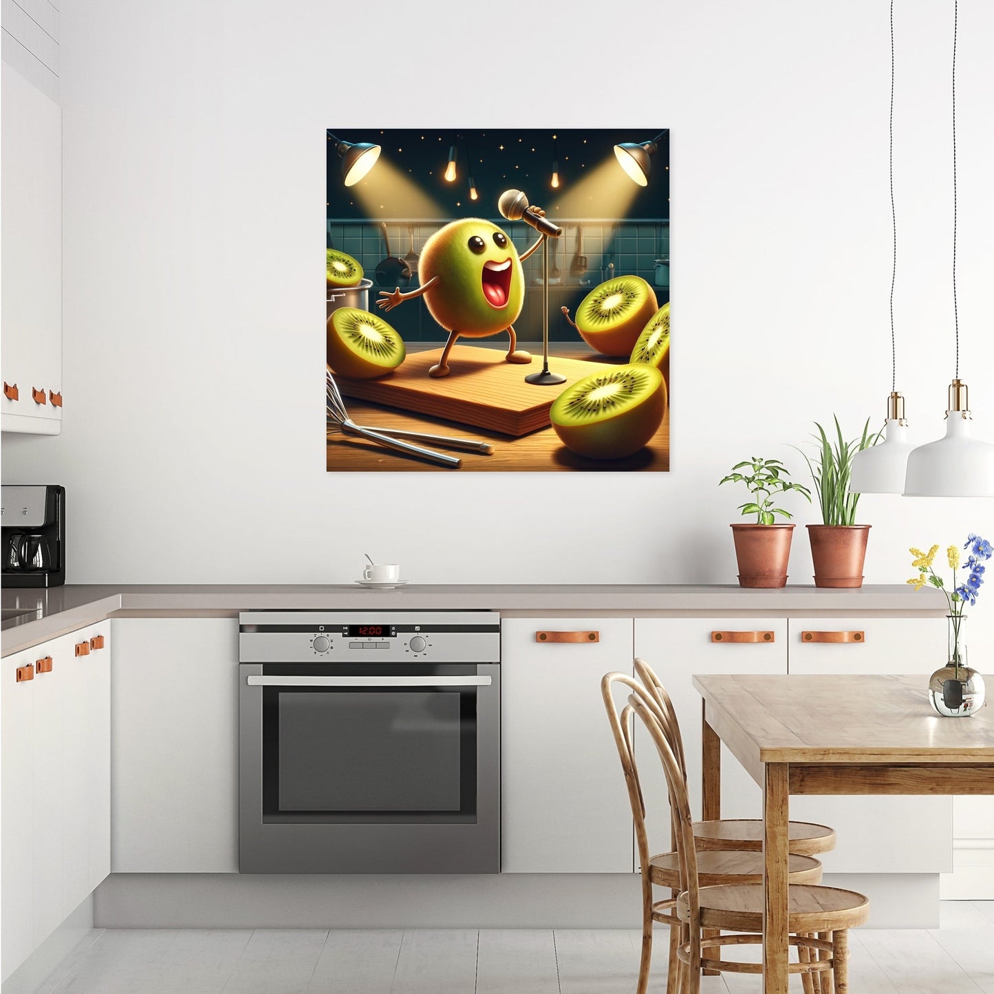 Kiwi Karaoke Night Canvas