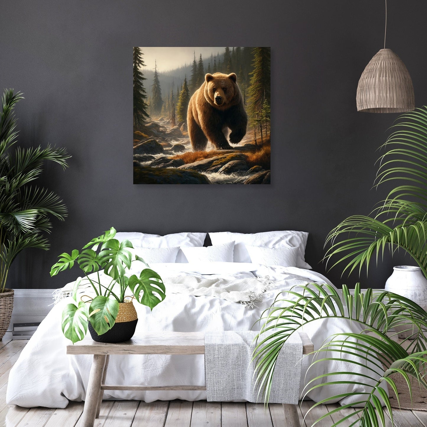 Majestic Bear Canvas