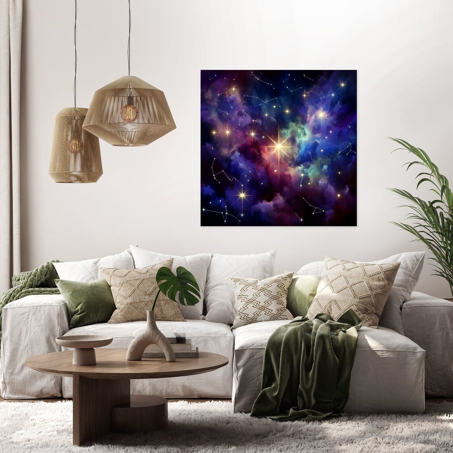 Celestial Harmony Canvas