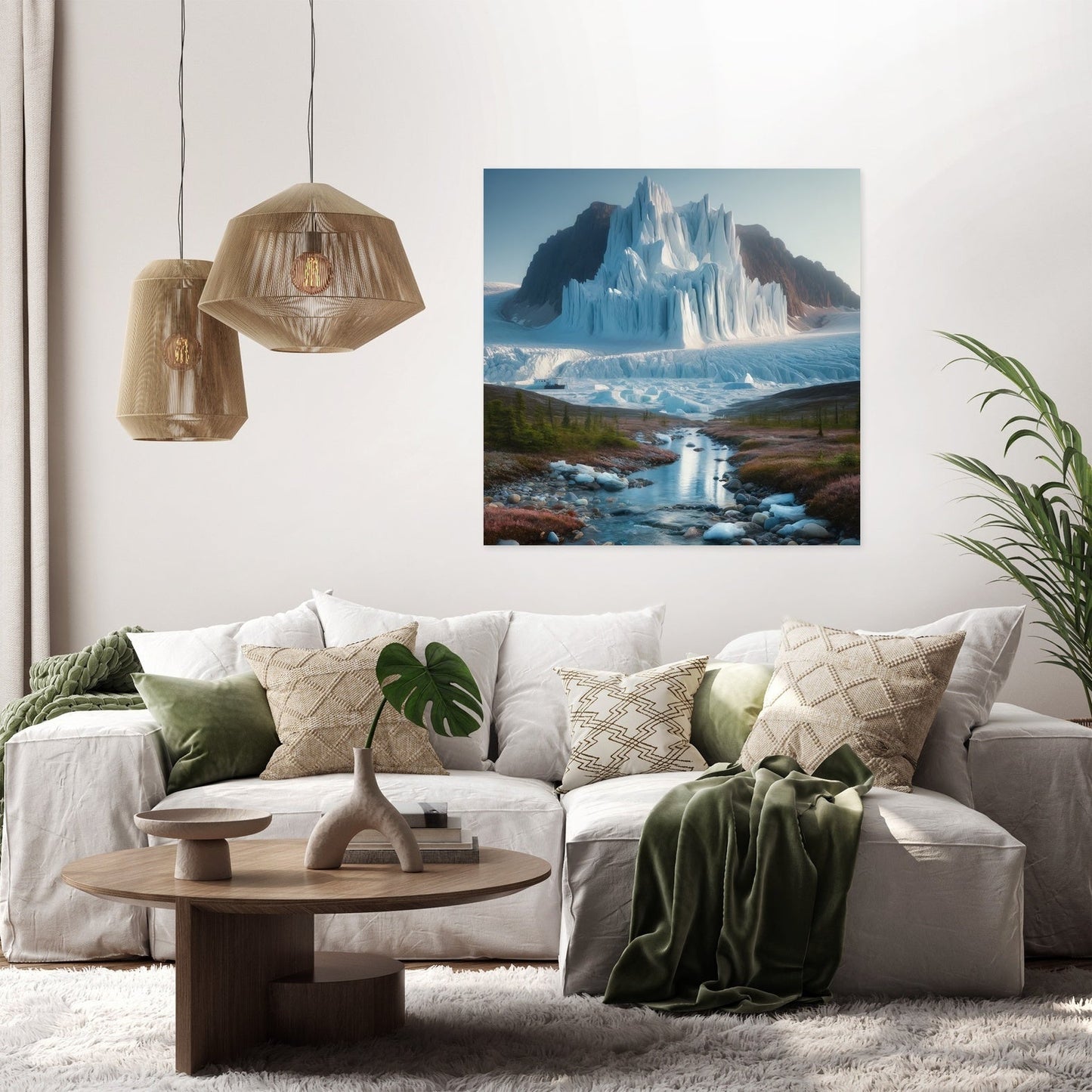 Glacial Majesty Canvas