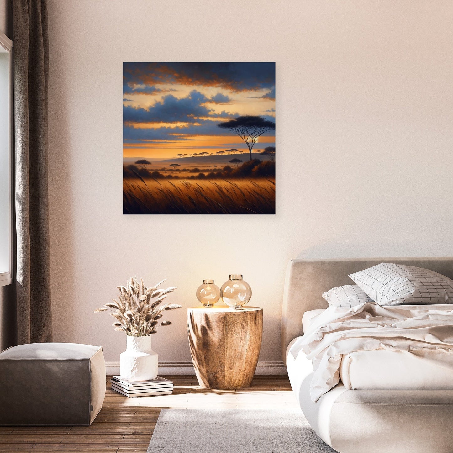 Twilight Savannah Canvas