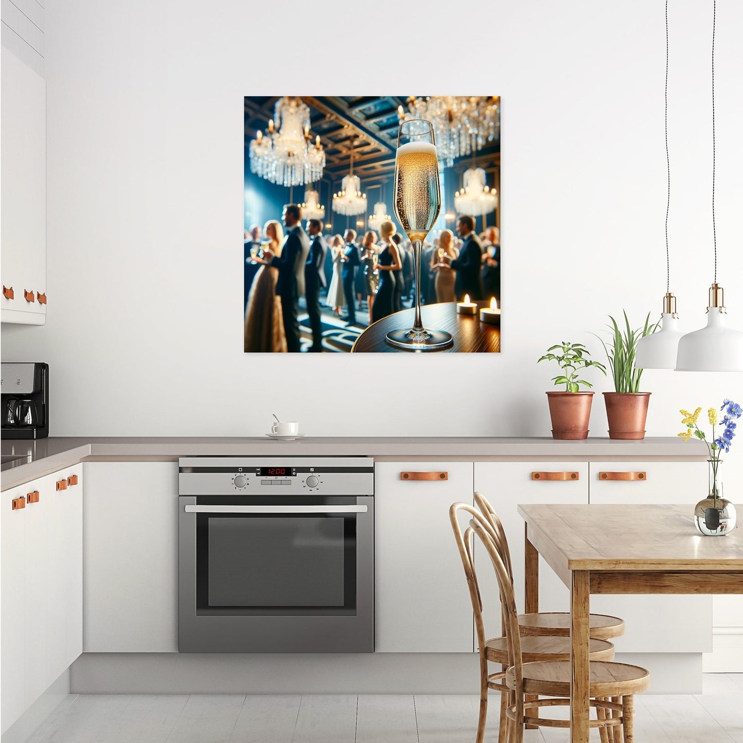 Champagne Celebration Canvas